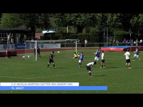 Fremad Amager - B93 --- Highlights --- 17/4/14