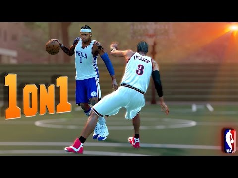 Allen Iverson Got His Ankles Broken? - NBA 2K16 1on1 #14