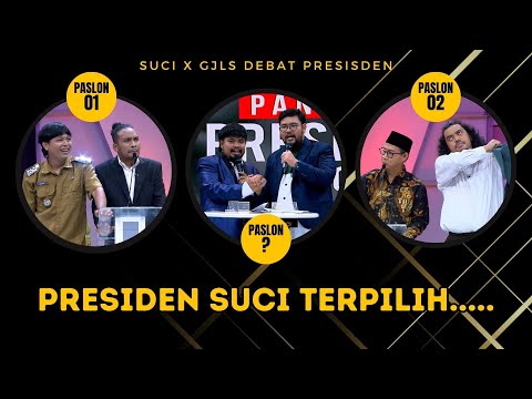 DEBAT SENGIT CAPRES DAN CAWAPRES NEGERI SUCI! YANG TERPILIH TERNYATA..... | SUCI X GJLS