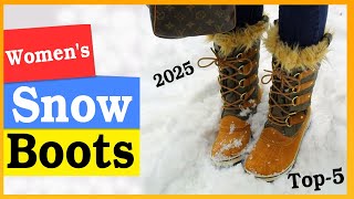 Women's Snow Boots to Buy on Amazon in 2025 | snow boots | woman snow boots to buy on market in 2025