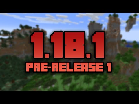1.18.1 Pre-release 1: GOODBYE FOG - Minecraft