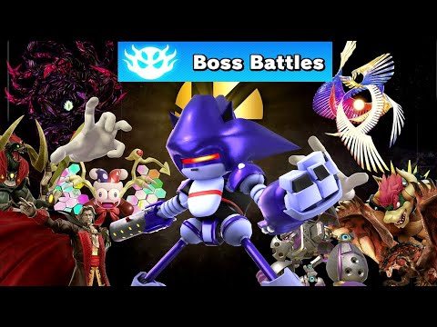 Super Smash Bros. Ultimate - Boss Battles with Mecha Sonic