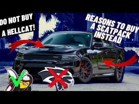 5 REASONS TO BUY A SCAT PACK AND NOT A HELLCAT (797 HP is too much?!)
