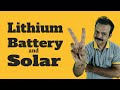 solar lithium battery lithium battery solar battery