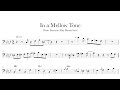 In a Mellow Tone - Oscar Peterson (Ray Brown bass) | bass transcription