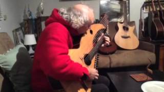 Don Alder and John Doan harp guitar fun 60's song