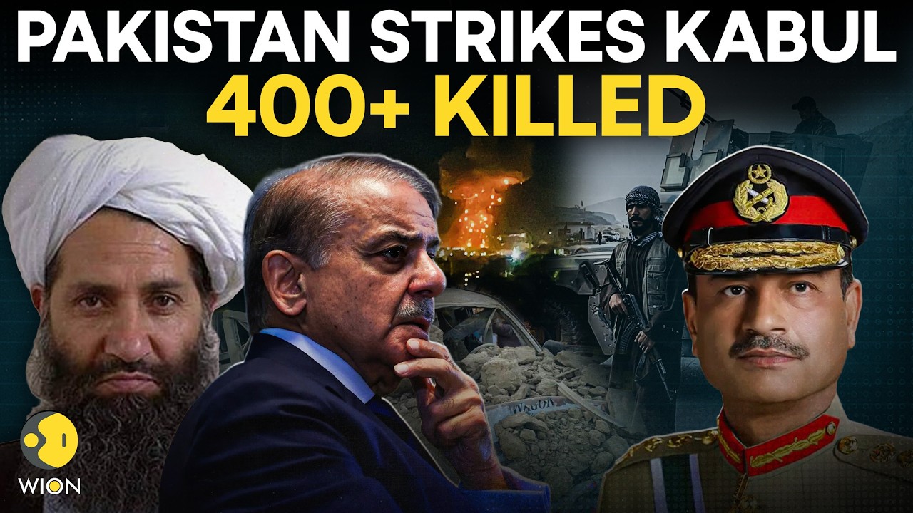Pakistan Strikes Afghanistan LIVE: Kabul Says 400 Killed In Deadly Pakistan Strikes | WION Live