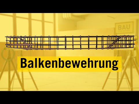 Bewehrung - Balkenbewehrung
