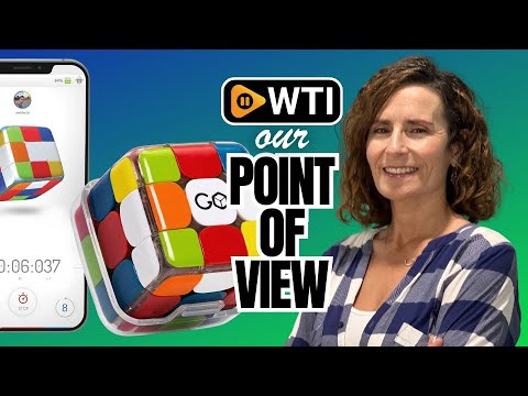 GoCube Edge Full Pack - Connected Electronic Bluetooth Cube. Smart 3x3 Magnetic Stickerless Speed Cube Movements Tracker for Kids - WTI product video review