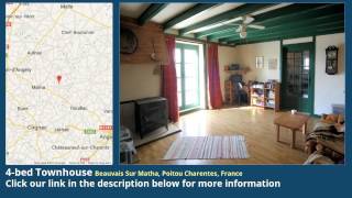 4-bed Townhouse for Sale in Beauvais Sur Matha, Poitou Charentes, France on frenchlife.biz