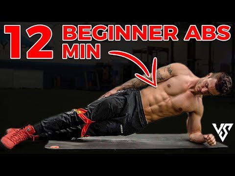 12 Minute Beginner Ab Workout You Can Do From Home | V SHRED