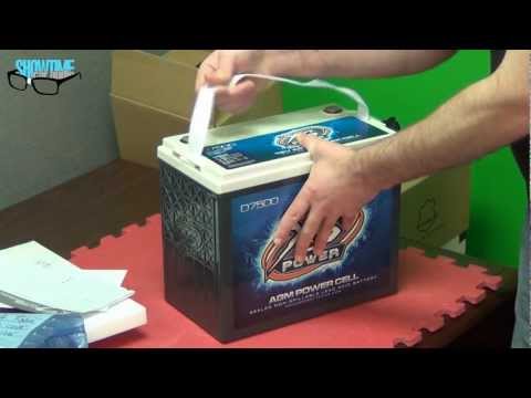 Showtime Electronics! Largest Battery Made Has Arrived, XS Power D7500 Unboxing!!