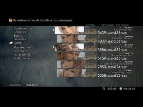 FINAL FANTASY XII ZODIAC AGE (PS4) Guía COMPLETA AL 100% \ PARTE: 44 B