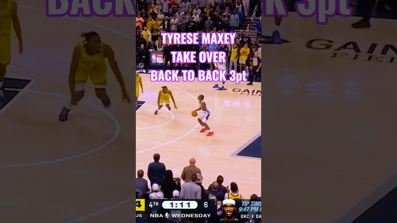 INSANE Tyrese Maxey Take Over Last Minute #nba #basketball #nbahighlights