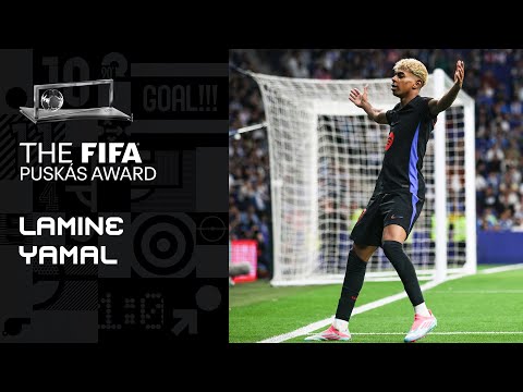 Lamine Yamal | Espanyol v Barcelona | FIFA Puskas Award 2025 Nominee