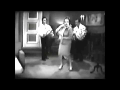 Carmen Miranda em sua última performance.