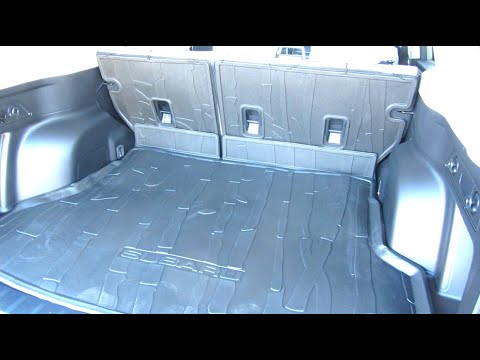 Subaru Forester Cargo Tray and Back Seat Cargo Liners | Rear Seat Backing Protective Liner