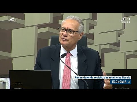 Eleito presidente da CAE, Renan defende que controle de gastos é prioridade