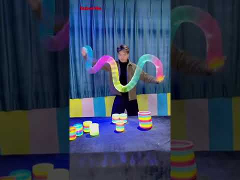 Mini Rainbow Magic Springs Toys Happy Face Unicorn Kids Birthday Party Favors Classroom Prizes