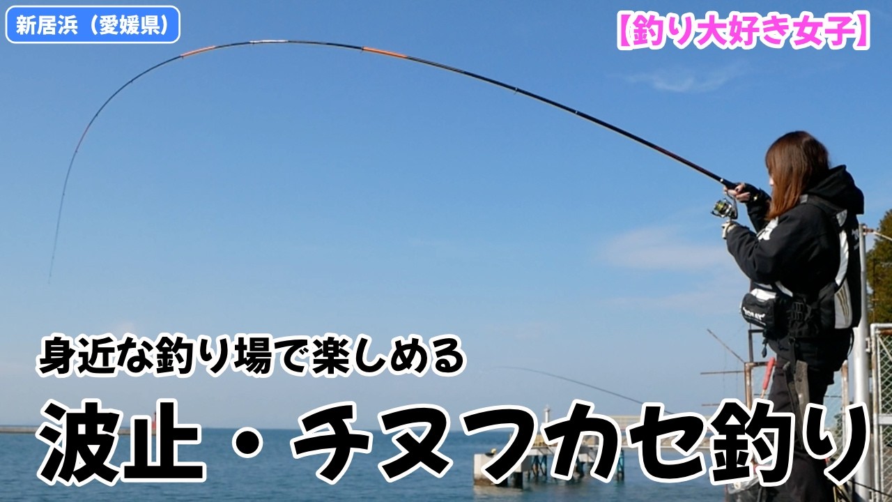 波止チヌシーズン到来！ 身近な釣り場で楽しめる 波止・チヌフカセ釣り【釣り大好き女子】