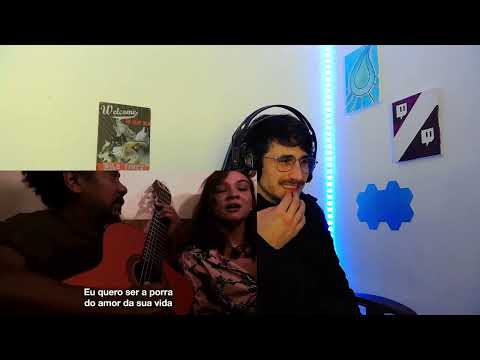 Gringo Reacts P*RRA do amor da sua vida - Jade Baraldo e Chico César