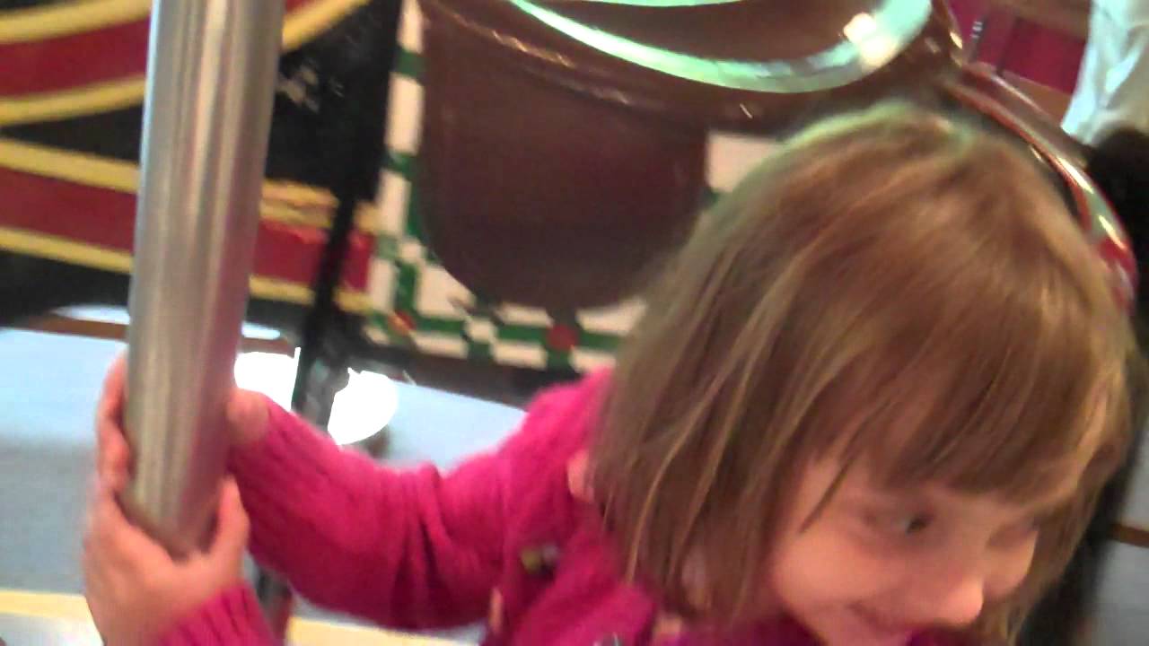 Olivia on the Carousel