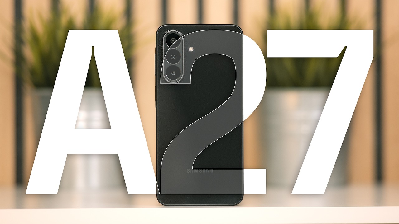 Miniatura da avaliação em vídeo de Smartphone Samsung Galaxy A27 5G 128GB