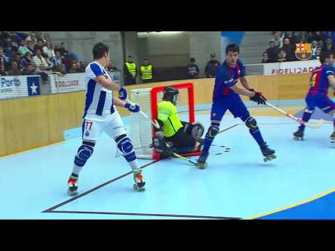 [HIGHLIGHTS] HOQUEI PATINS (Lliga Europea): Porto - FC Barcelona Lassa  (2-1)