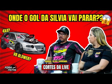 ONDE VAI PARAR O GOL DA SILVIA? - BARRIGA, SILVIA E MARCINHO • CORTES DA LIVE