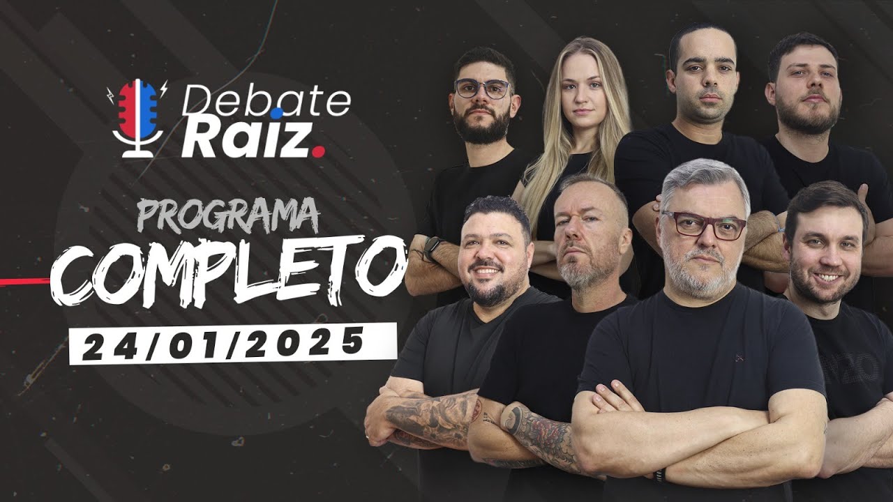 INTER PERDE JOGADOR IMPORTANTE | GRÊMIO DE OLHO NO MERCADO | DEBATE RAIZ 24/01/25 #333