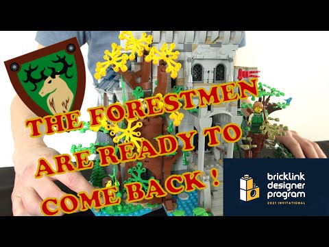 Vidéo LEGO Bricklink 910001 : Château dans la forêt