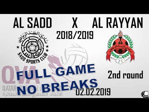 Al Sadd X Al Rayyan 0:3 - Qatar Volleyball League 18/19 - (02.02.2019) NO BREAKS, BACK VIEW