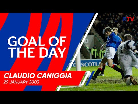 GOAL OF THE DAY | Claudio Caniggia v Hibernian 2003