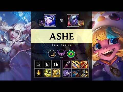 Ashe ADC vs Tristana - BR Master Patch 25.10