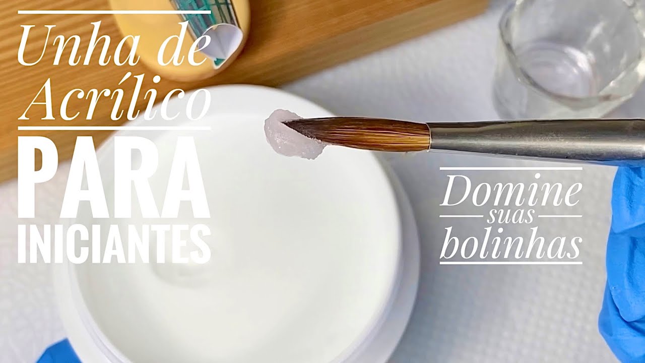 Unha de acrílico para iniciantes / Domine suas bolinhas / Controle do produto