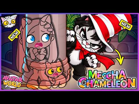 🦎🎩 ¡Juego a MECCHA CHAMELEON contra el GATO CON SOMBRERO en Avatar World! 😱