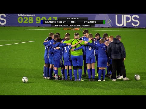 Kilmore Rec Youth v St Marys - Under 15 Sixth Division Cup Final - March 2022