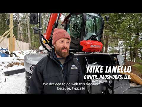 Shawmut Equipment Customer Reviews the Manitou MRT2660 Rotating Telehandler