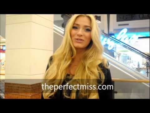 Miss Polonia Universo 2012, Marcelina Zawadzka saluda a "The Perfect Miss"