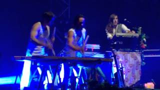 Crystal Fighters - Intro + Solar System @ BIME 2015 Festival in Basque Country