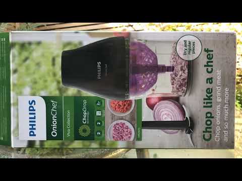 Philips onion cutter - cut finger