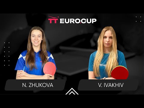 13:15 Nadiia Zhukova - Valeriia Ivakhiv 26.09.2024 TT Euro.Cup Women Ukraine Star. TABLE 4