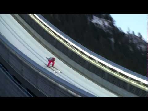 Kalle Keituri training in Oberstdorf HS137 3.1.2012