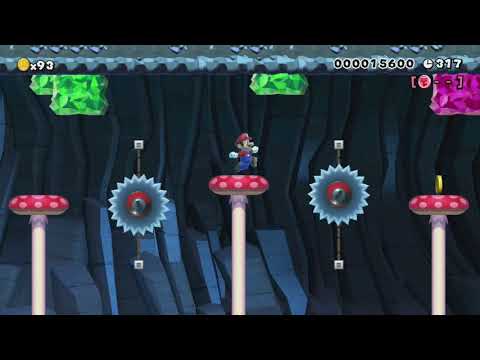 [ASMBU] 4-2 Crystal Death-Cave by Anna Yuna - Super Mario Maker - No Commentary 1bp