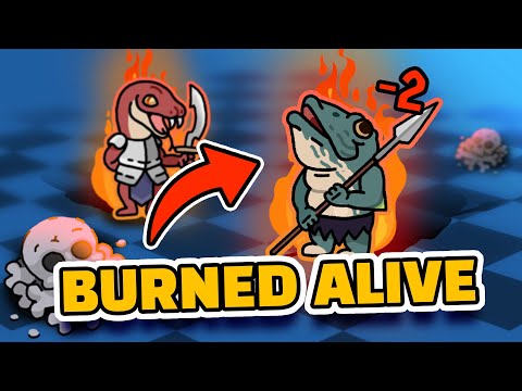BURNING ENEMIES in my Dream Game - Penumbra Tower Indie Roguelike Devlog