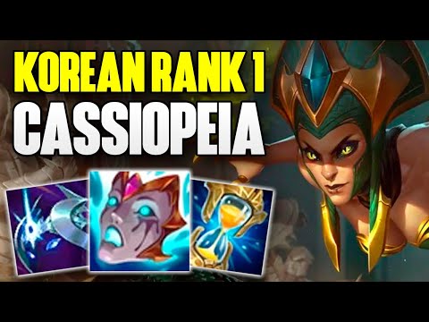 INCREDIBLE KOREAN CASSIOPEIA MAIN CARRYING SOLOQ! | CHALLENGER CASSIOPEIA TOP GAMEPLAY | 11.15 S11
