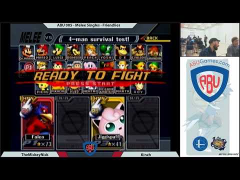 ABU Monthly 5: Melee Winner's R1 - TheMickeyNick (Falco) vs Kinch (Puff)