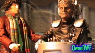 Stop Motion Destiny of the Daleks Scene Recreation - The Doctor holds Davros Hostage