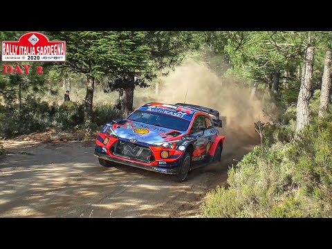 WRC Rally Italia Sardegna 2020 | DAY 2 | BIG SHOW & MAX ATTACK!