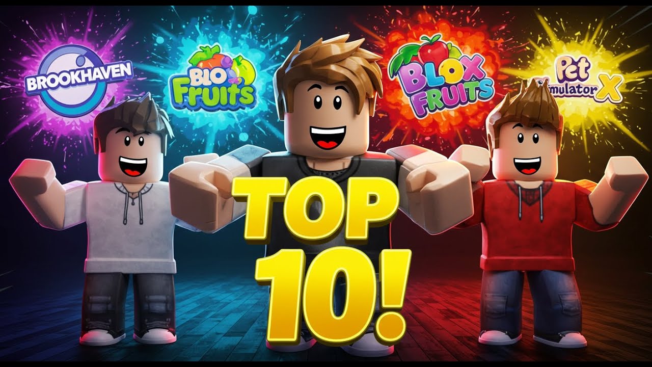What Are The Top 10 Most Played Games In Roblox